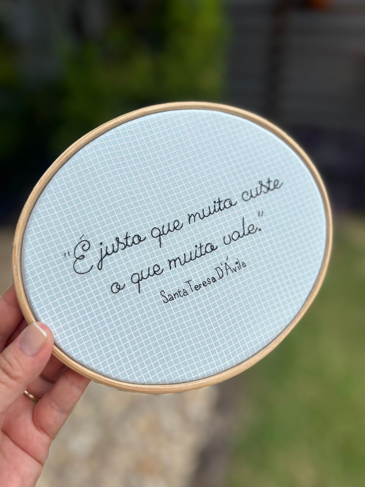 Bônus 3 — Risco da Frase de Santa Teresa D’Ávila