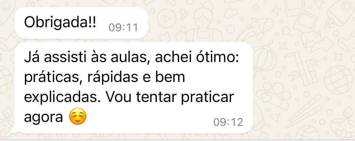 Depoimento de aluna 2