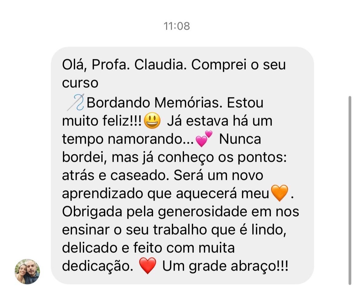 Depoimento de aluna 3